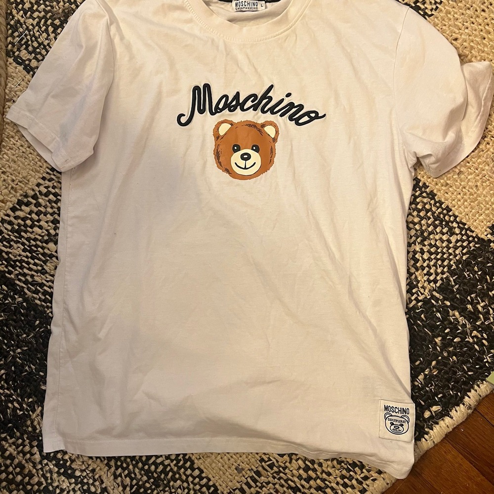 Moschino Teddy Bear size large Tee shirt (read description) - Picture 2 of 4